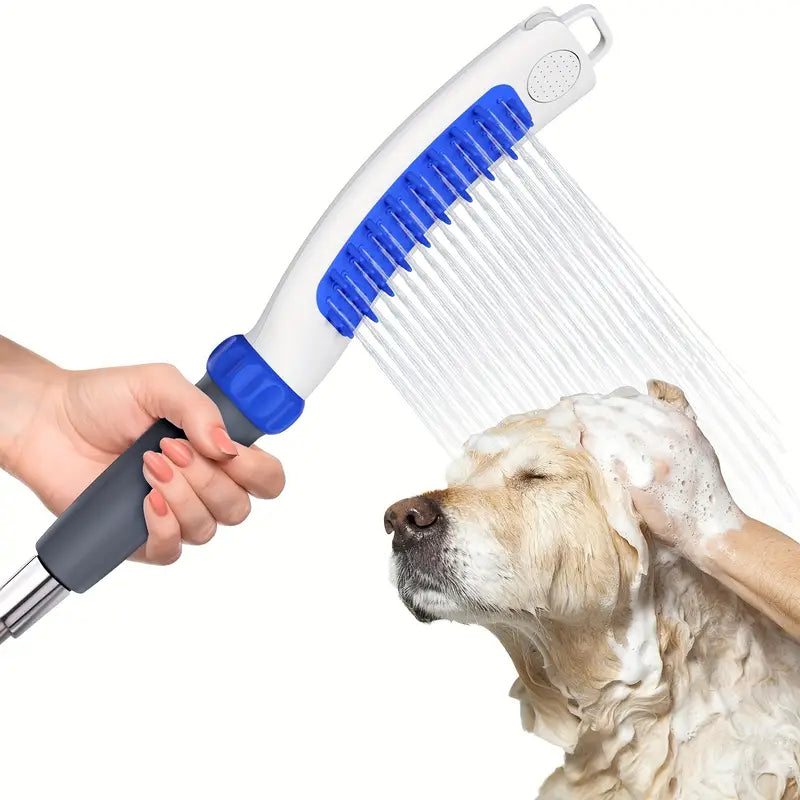 Hondendouchekop met Luxe Hondenverzorging borstel