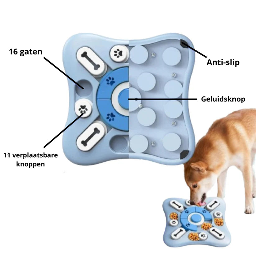 Hondenpuzzel met Geluid – Stimuleert het Denkvermogen van Jouw Hond!