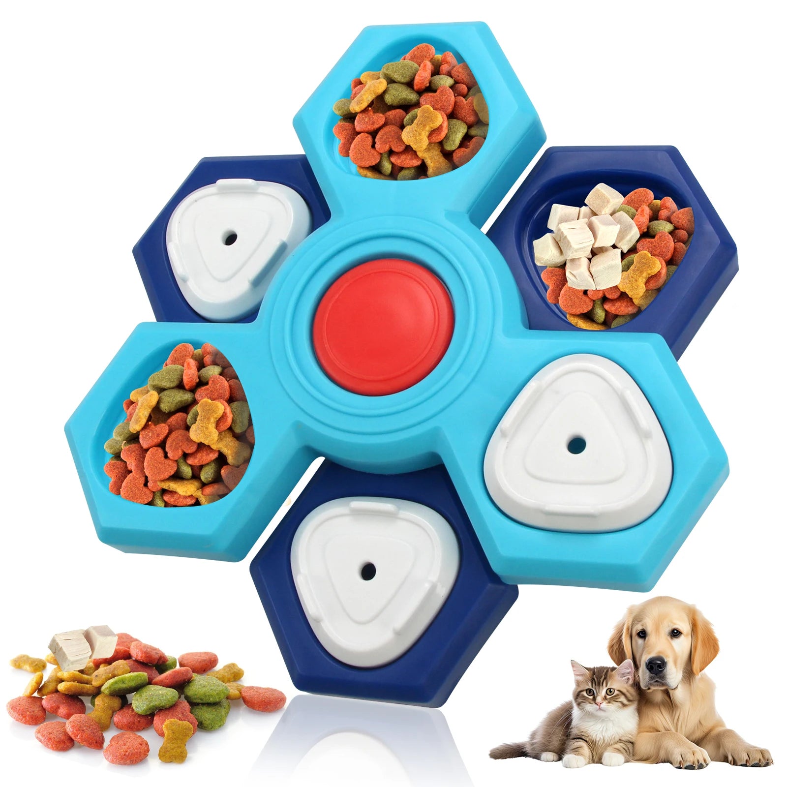Hondenpuzzel PRO - Interactief voer- en IQ-trainingsspeelgoed voor honden