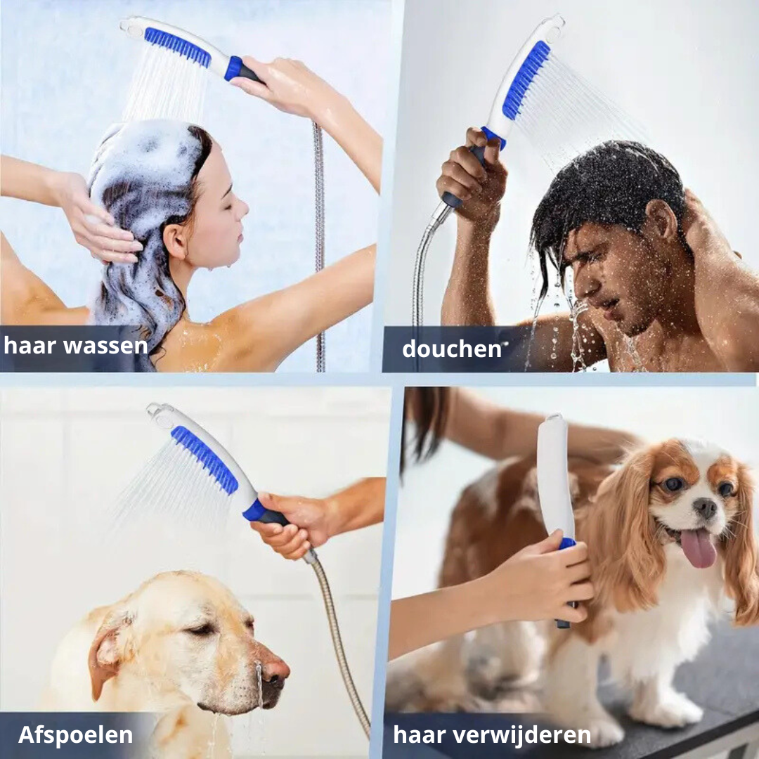 Luxe Honden douche verschillende soorten wassen