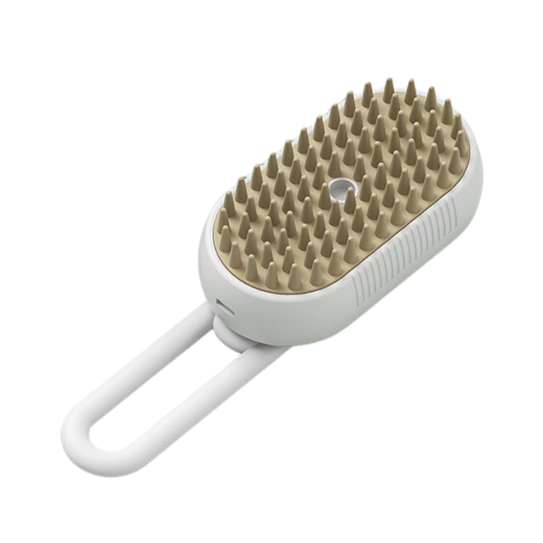 luxe vachtverwijderkam wit