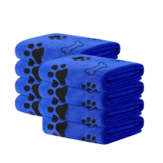 petdry handoek blauw