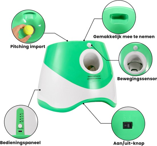 Automatische Ballenwerper voor Honden – Speelplezier Zonder Grenzen