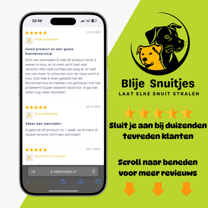 5 sterren reviews blijesnuitjes