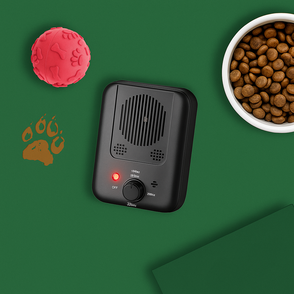 Barkbuddy_anti-blaf_apparaat_1 overal te plaatsen door het smalle ontwerp