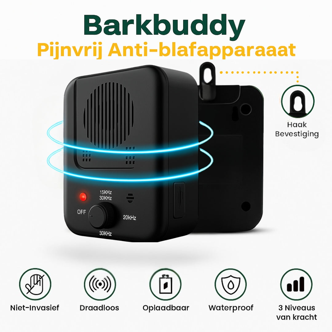 de voordelen van de Barkbuddy_anti-blaf_apparaat pijnvrij 
