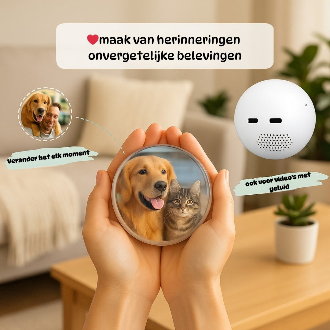 Glowmemory meerdere foto's bij blijesnuitjes