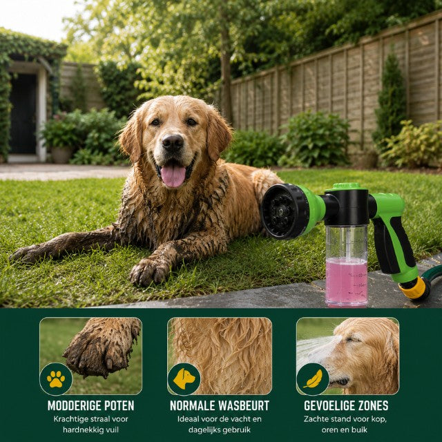 Honden Waterpistool - Snel en Efficiënt Afspuiten van Uw Hond
