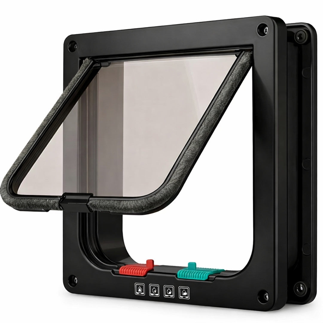 Kattenluik met Veiligheidsslot voor Katten en Kleine Honden