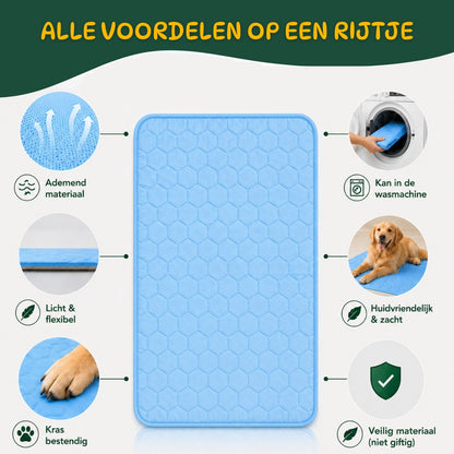 Koelmat Hond – Verkoelende Hondenmat voor Warme Dagen