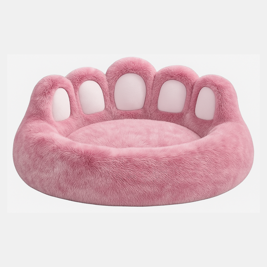 PetDream Donutmand - Extra Zacht Huisdierenbed Roze