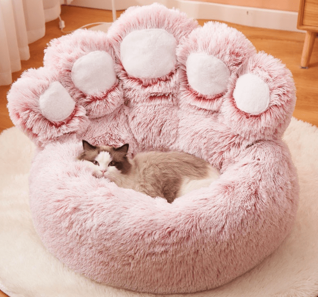 PetDream™ Donutmand - Extra Zacht Huisdierenbed - roze