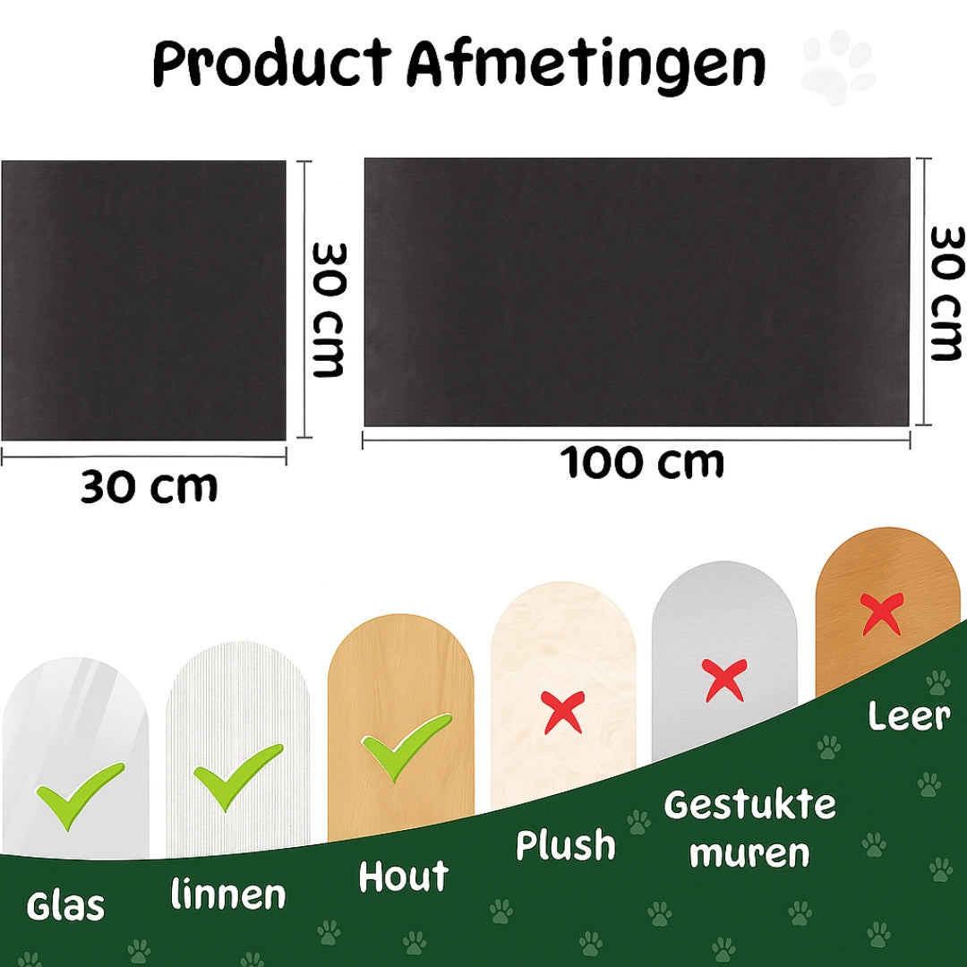 Premium Katten Krabmat - Bankbeschermer. het kan op verschillenden stoffen let hierbij goed op!