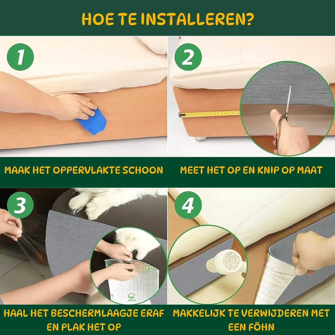 Premium Katten Krabmat - Bankbeschermer voor je Kat