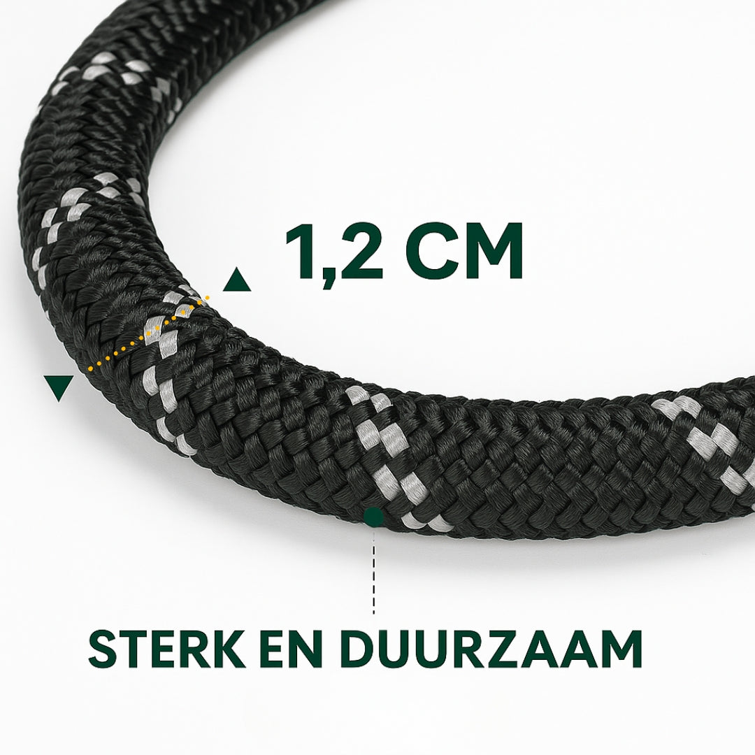 Reflecterende Hondenriem SoftGrip – Comfort & Veiligheid Dikte van het touw
