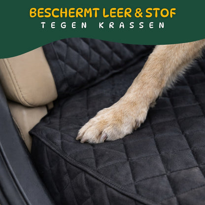 Honden autodeken beschermt leer en stof tegen krassen
