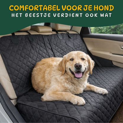 Comfortabele honden autodeken voor ontspannen autoritten