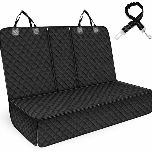 Waterdichte honden autodeken met verstelbare veiligheidsgordel