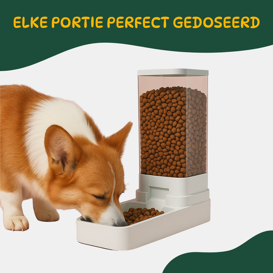 automatische-voerbak-met-hond
