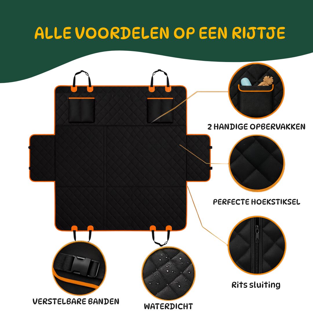 Hondendeken Auto Achterbank - Perfect voor Elke Rit