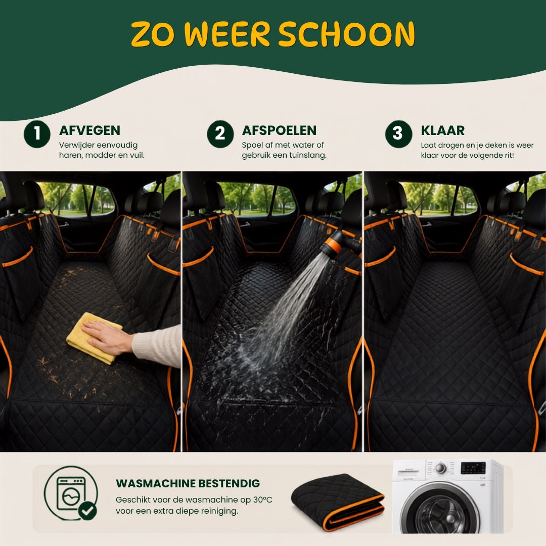 Hondendeken Auto Achterbank - Perfect voor Elke Rit