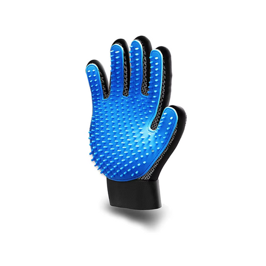 massage handschoen blauw Blije Snuitjes