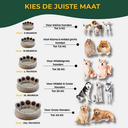 PetDream™ Donutmand - Extra Zacht Huisdierenbed