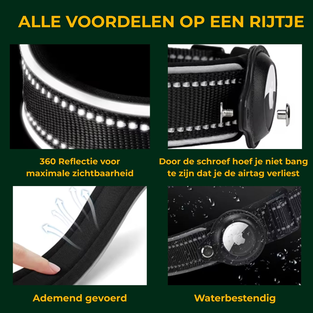 track_halsband_hond_zwart alle voordelen op een rijtje waarom je voor ons moet kiezen