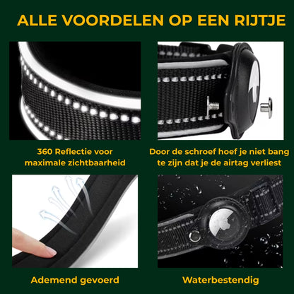 track_halsband_hond_zwart alle voordelen op een rijtje waarom je voor ons moet kiezen
